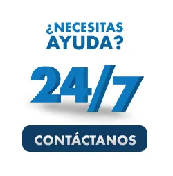 Banner de ayuda al cliente 24/7 publicado por rushbet.co.